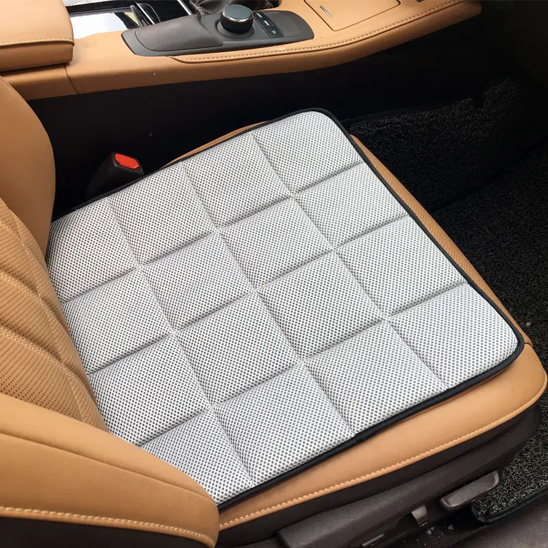 Bamboo Charcoal Car Seat Cushion Breathable Car Seat Cover - Temu